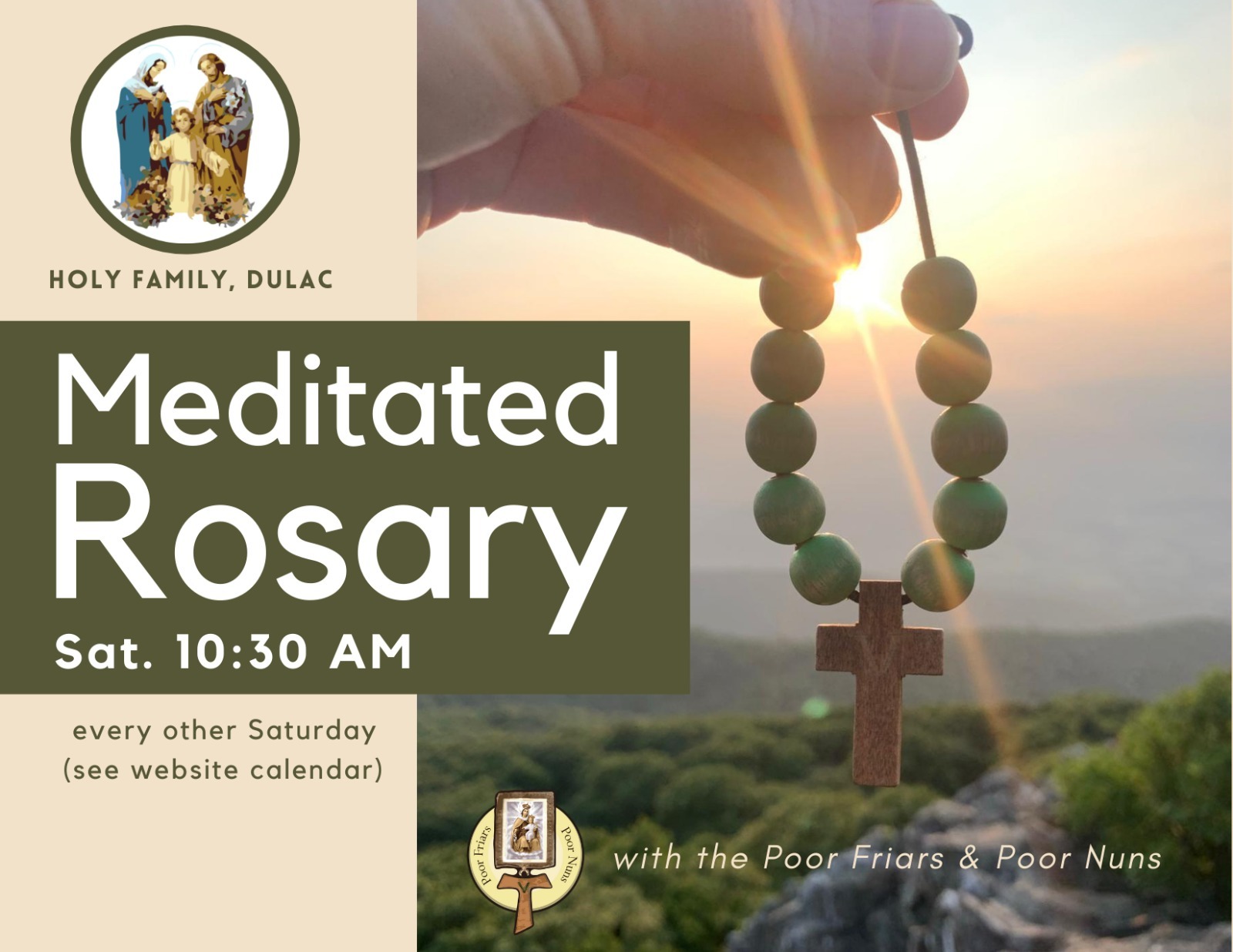 Meditated Rosary Group Holy Family Catholic Church Dulac, LA